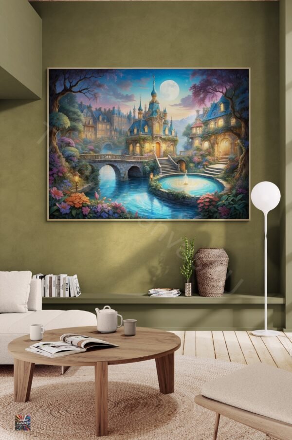 Fantasy Art Print |  Fairytale Illustration |  Home Decor | Instant Download | 1 - Image 4