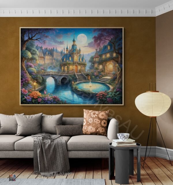 Fantasy Art Print |  Fairytale Illustration |  Home Decor | Instant Download | 1 - Image 5