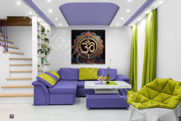 Om Symbol Printable | Digital Art Print I Wall Decor | Spiritual Download | Yoga Meditation Gift | Mindfulness Wall Decor | Instant Download - Image 4