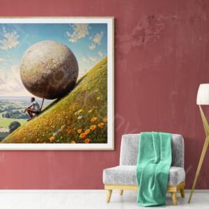 Figure-and-Boulder