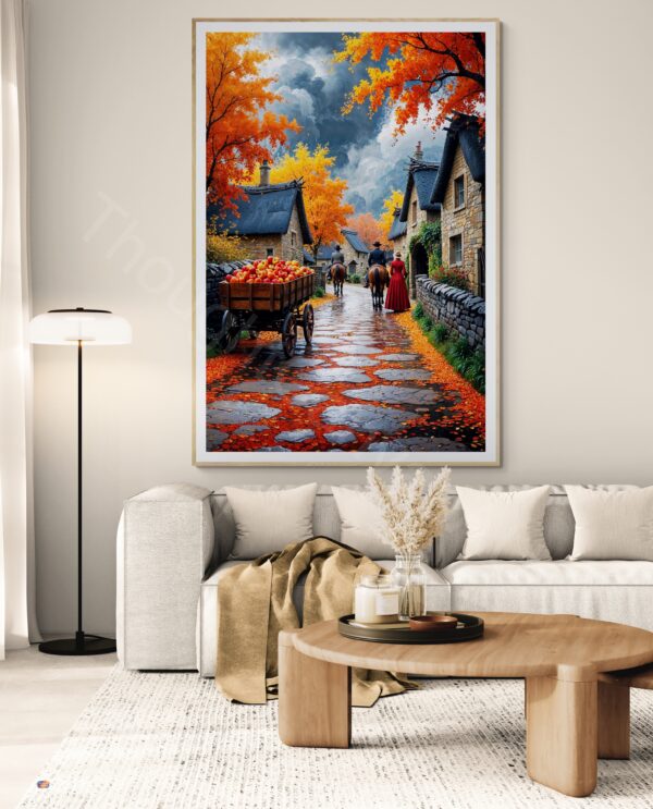 Impressionist Village Art 1 - 1