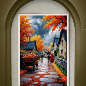Impressionist Village Art 1 - 4