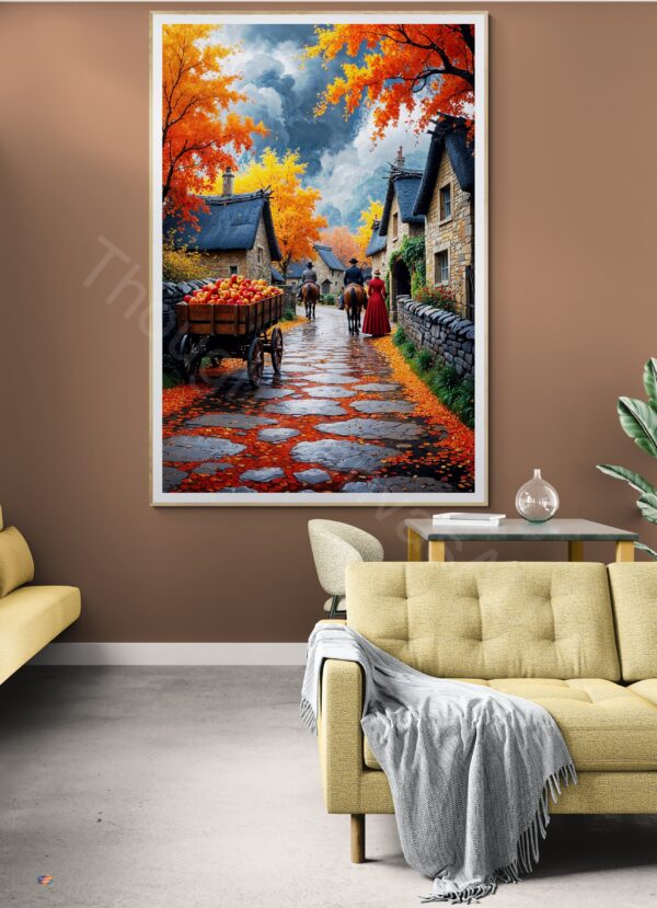 Impressionist Village Art 1 - 5