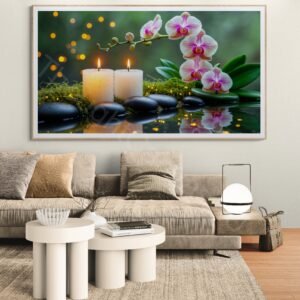 Candle and Orchids 1 - 5