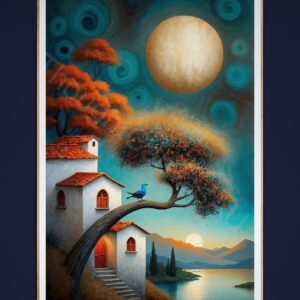 Luminous Moon Art 1 - 4