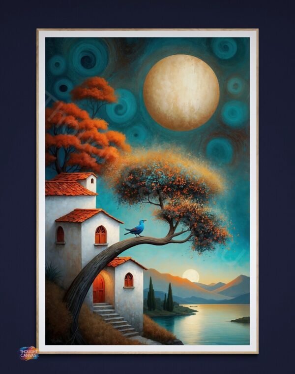 Luminous Moon Art 1 - 4