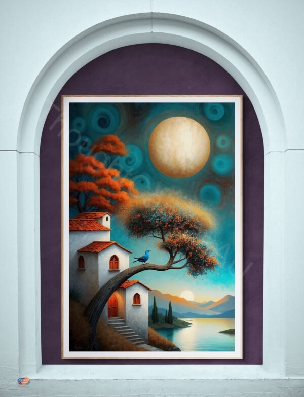 Luminous Moon Art 1 - 5