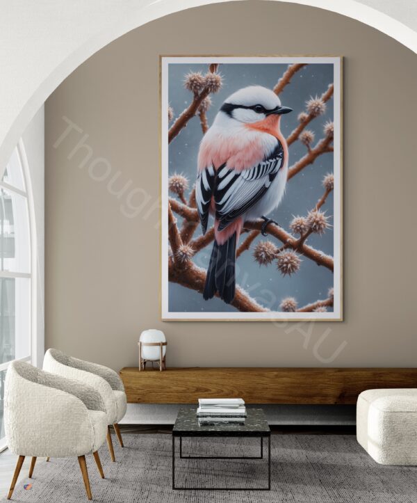 Pink and White Bird 1 - 2