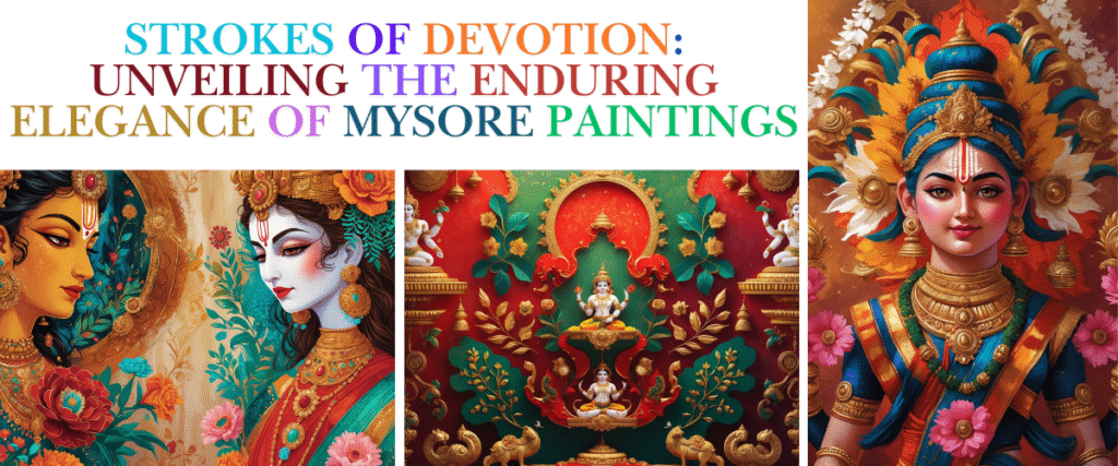 Strokes of Devotion: Unveiling the Enduring Elegance of Mysore Paintings