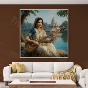 Indian Woman Art 1 - 4