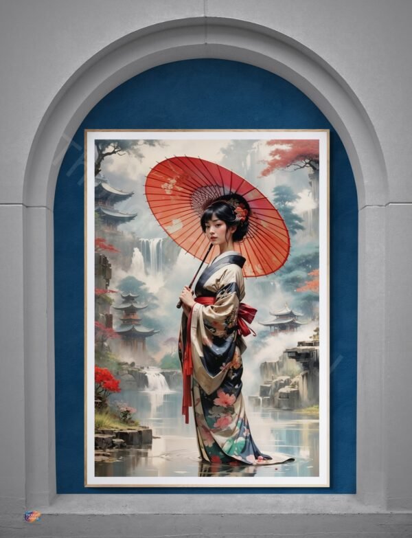 Japanese Woman Art 1 - 1