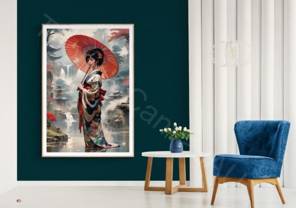 Japanese Woman Art 1 - 2