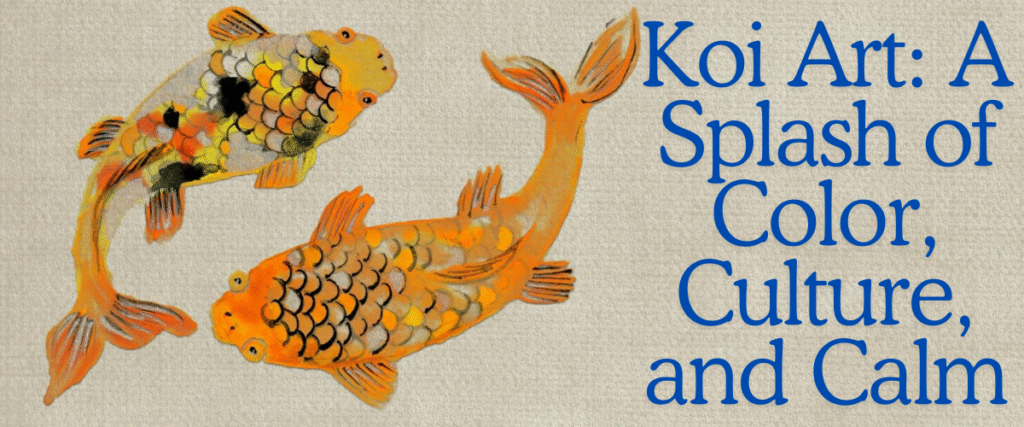 Koi Art: A Splash of Color, Culture, and Calm