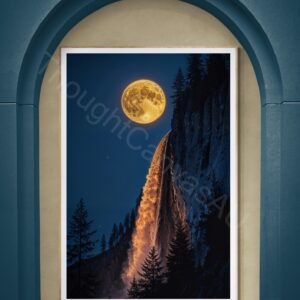 Orange Moon Waterfall 1 - 2