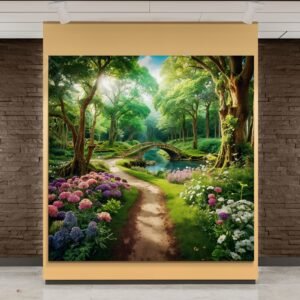 Serene Woodland Landscape 1 - 1