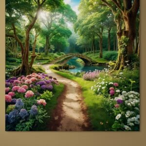 Serene Woodland Landscape 1 - 2