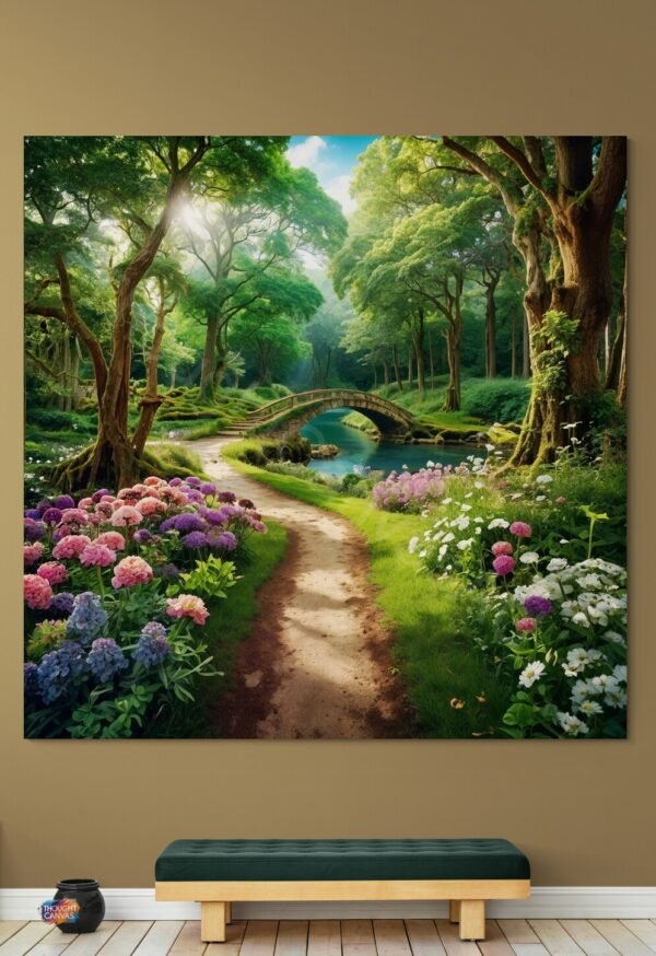 Serene Woodland Landscape 1 - 2