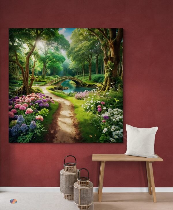 Serene Woodland Landscape 1 - 3