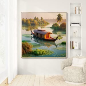 Kerala Houseboat Art 1 - 6