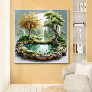 Miniature Pond Art 1 - 2