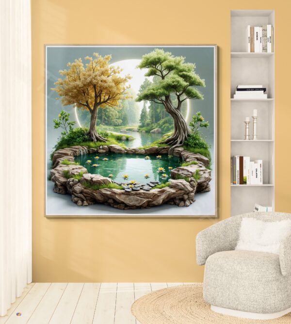 Miniature Pond Art 1 - 2