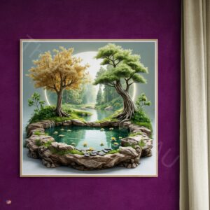 Miniature Pond Art 1 - 4