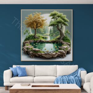 Miniature Pond Art 1 - 5