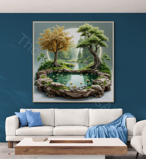 Miniature Pond Art 1 - 5