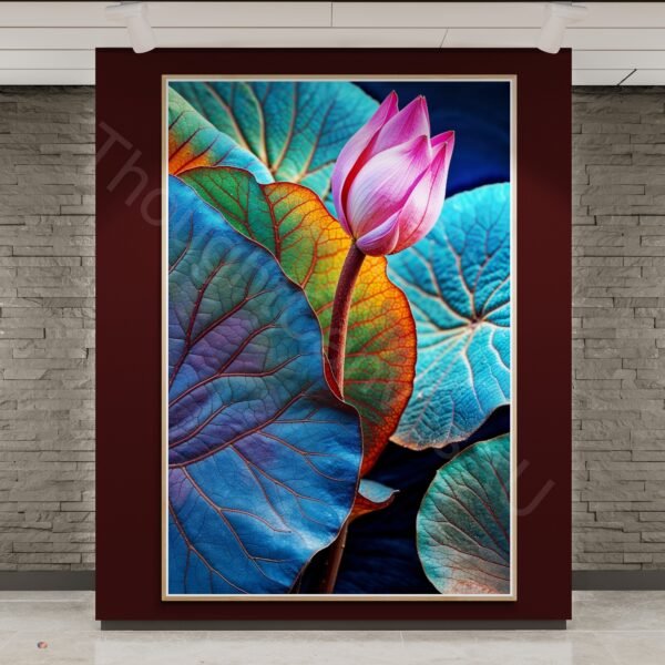 Lotus Bud Art 1 - 1