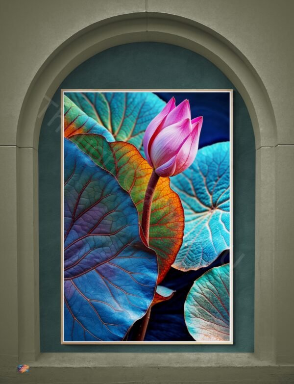 Lotus Bud Art 1 - 2