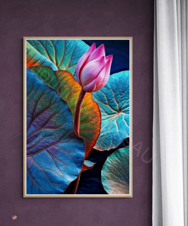 Lotus Bud Art 1 - 3
