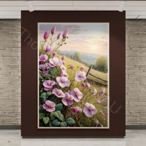 Pastel Garden Scene 1 - 2