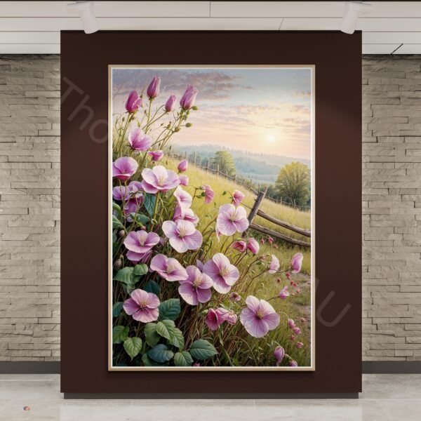 Pastel Garden Scene 1 - 2