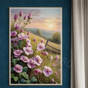 Pastel Garden Scene 1 - 3
