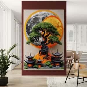 Vibrant Cosmic Tree 1 - 3