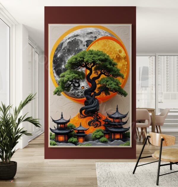 Vibrant Cosmic Tree 1 - 3