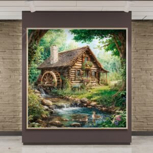 Waterwheel Cabin Print 1 - 1