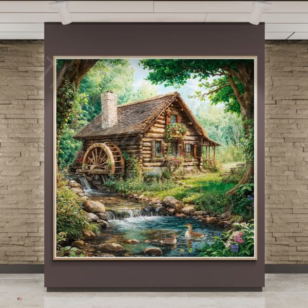 Waterwheel Cabin Print 1 - 1
