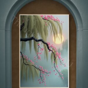 Weeping Willow Art Print 1 - 1