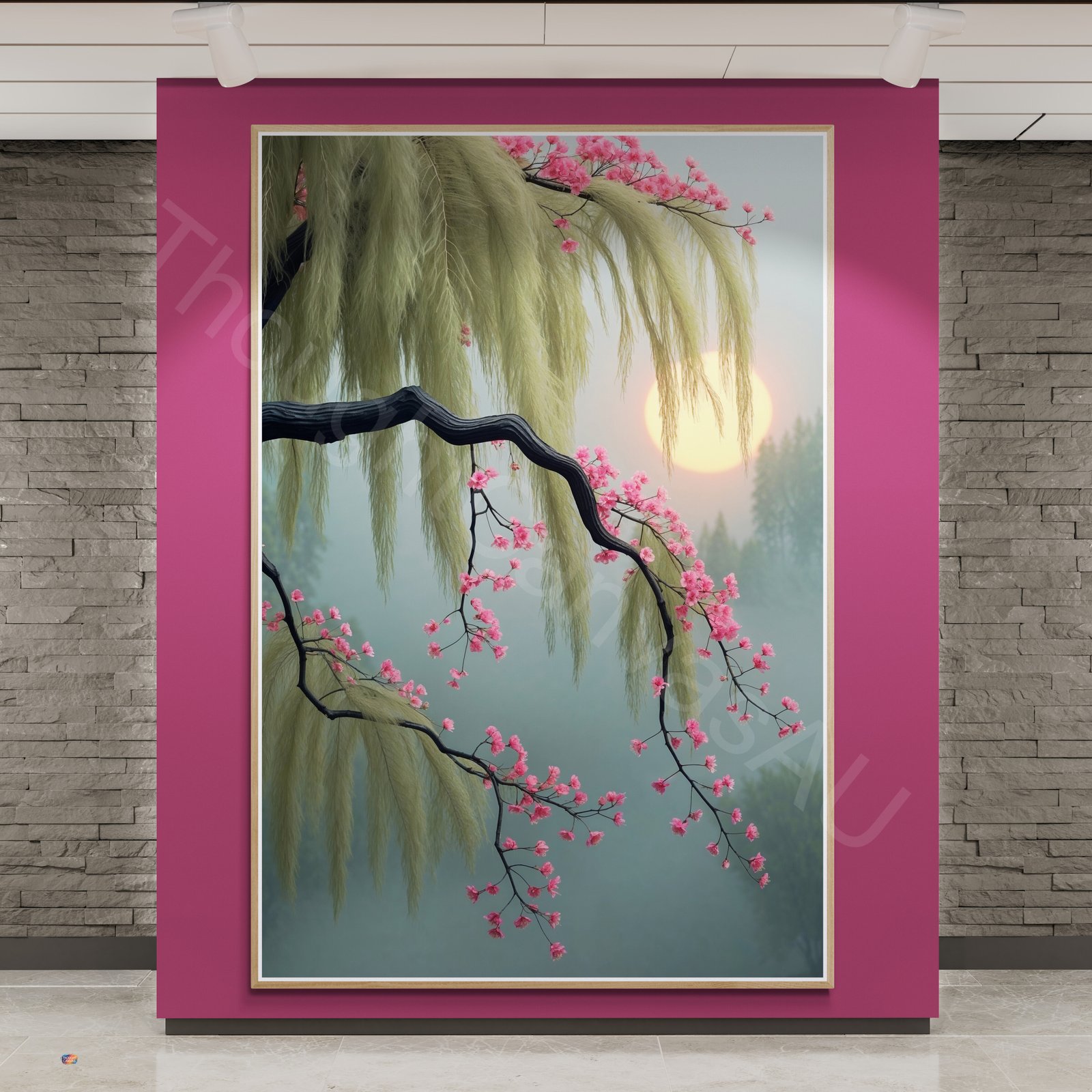 Weeping Willow Art Print 1 - 2