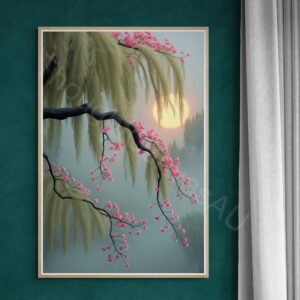 Weeping Willow Art Print 1 - 3