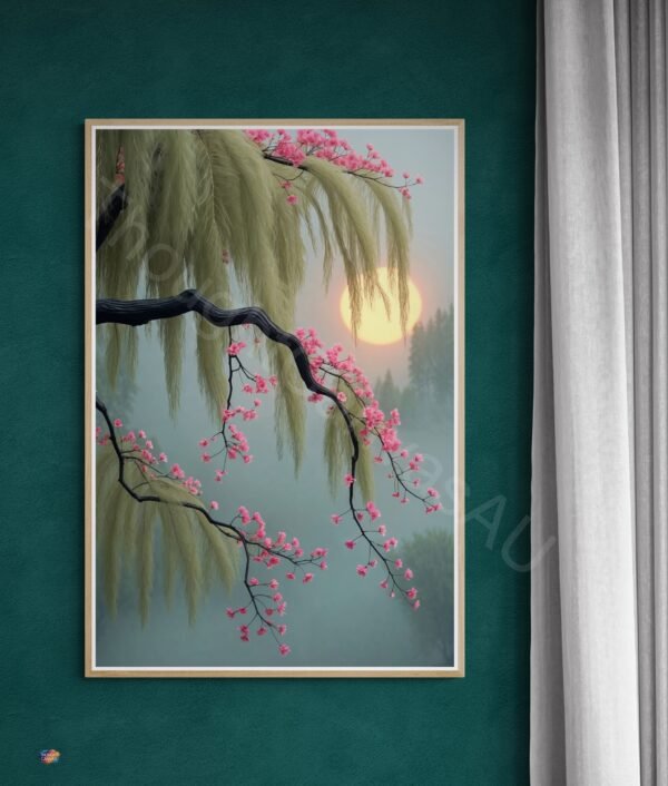 Weeping Willow Art Print 1 - 3