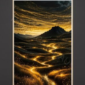 Glowing Night Landscape 1 - 1