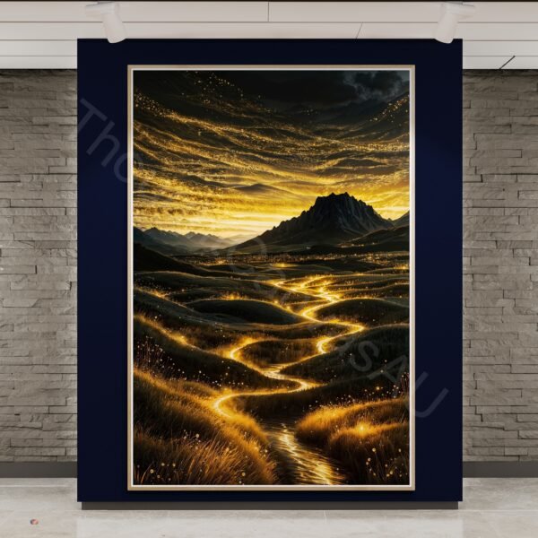 Glowing Night Landscape 1 - 3