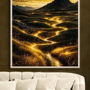 Glowing Night Landscape 1 - 5