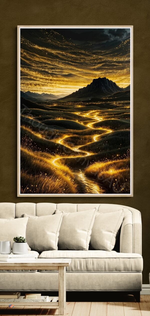 Glowing Night Landscape 1 - 5