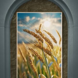 Golden Wheat Field Art Print 1 - 4
