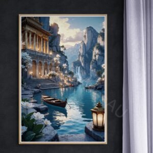 Magical Waterscape Painting 1 - 3