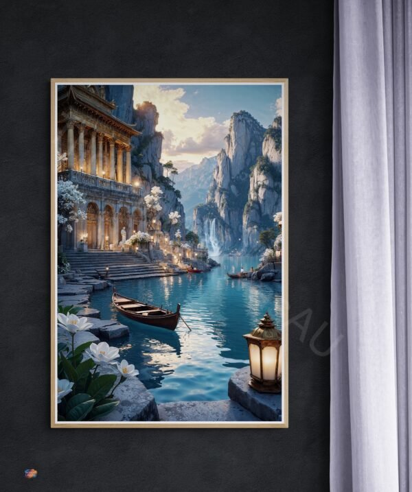 Magical Waterscape Painting 1 - 3