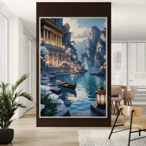 Magical Waterscape Painting 1 - 4